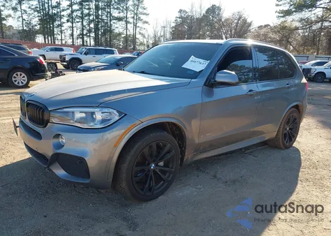 2015 BMW X5 xDrive50I z USA, uszkodzony, nr VIN 5UXKR6C57F0J77175